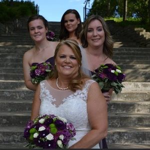 Wedding dress from David’s bridal size 16